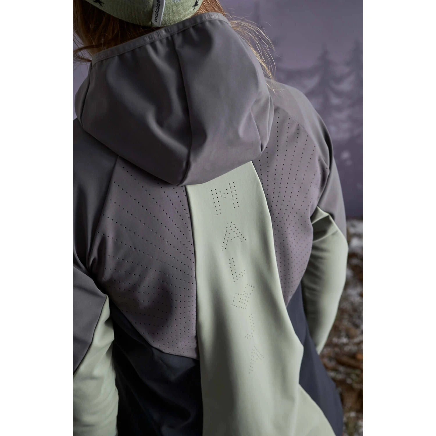 Maloja AlpendohleM. Womens Nordic Hooded Jacket - Squirrel 8451 5 Maloja AlpendohleM. Womens Nordic Hooded Jacket - Squirrel 8451 - Image 5