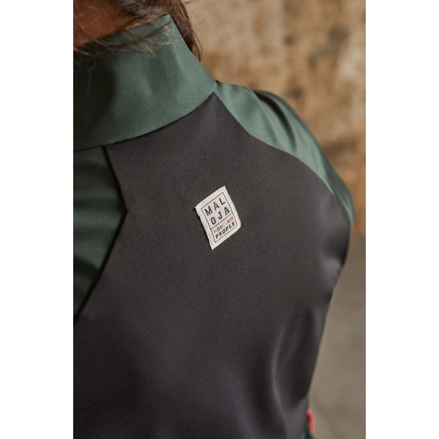 Maloja BärenkopfM. Nordic Hybrid Softshell Vest Women's - Midnight Multi 8618 4 Maloja BärenkopfM. Nordic Hybrid Softshell Vest Women's - Midnight Multi 8618 - Image 4