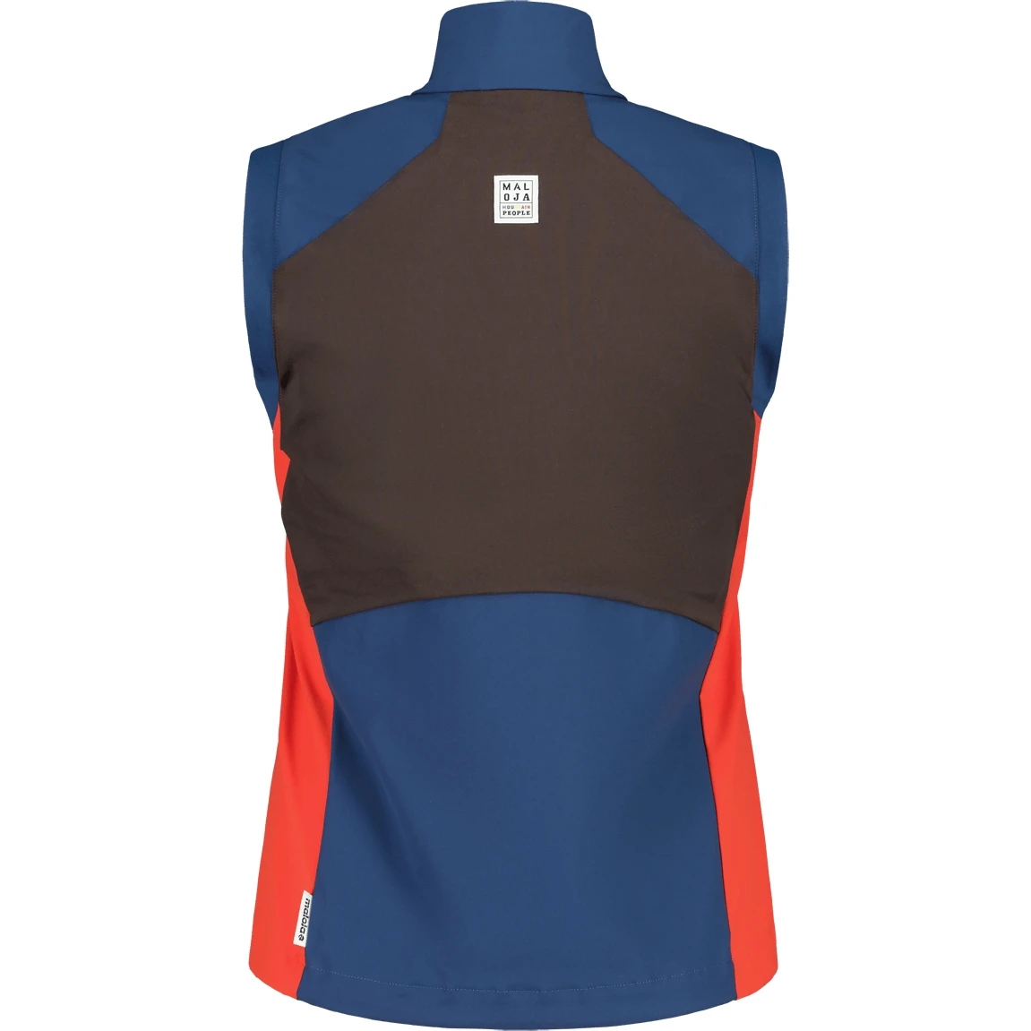 Maloja BärenkopfM. Nordic Hybrid Softshell Vest Women's - Midnight Multi 8618 2 Maloja BärenkopfM. Nordic Hybrid Softshell Vest Women's - Midnight Multi 8618 - Image 2