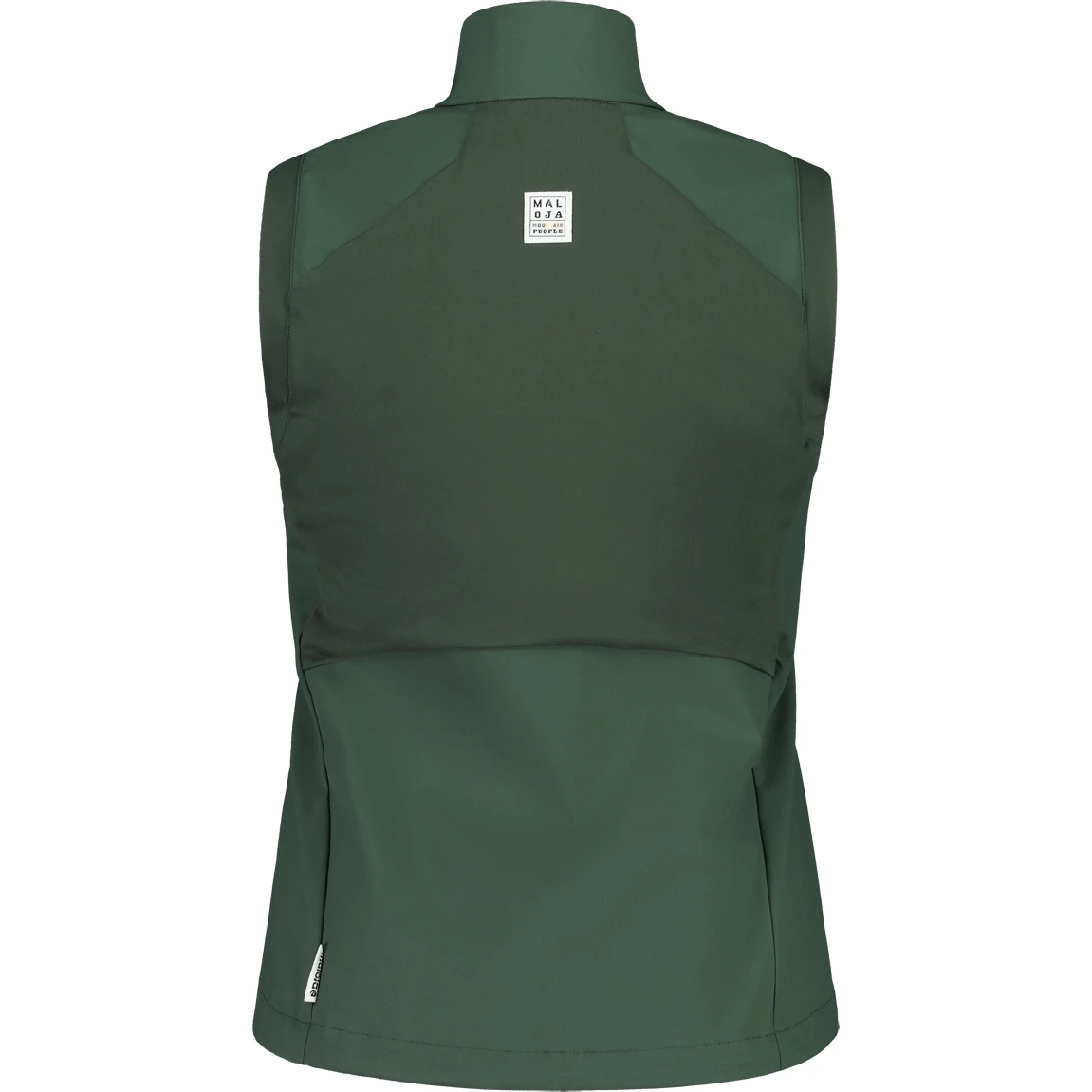 Maloja BärenkopfM. Nordic Hybrid Softshell Vest Women's - Deep Forest 0550 2 Maloja BärenkopfM. Nordic Hybrid Softshell Vest Women's - Deep Forest 0550 - Image 2