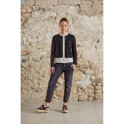 Maloja BeppinaM. Garment Dye Women's Pants - Short - Moonless 0817 -Ride Style Shop maloja beppinam 1412048 1