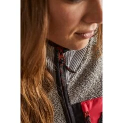 Maloja BirkenpilzM. Mountain Fleece Women's Jacket - Grey Melange 0114 -Ride Style Shop maloja birkenpilzm 1529900 1