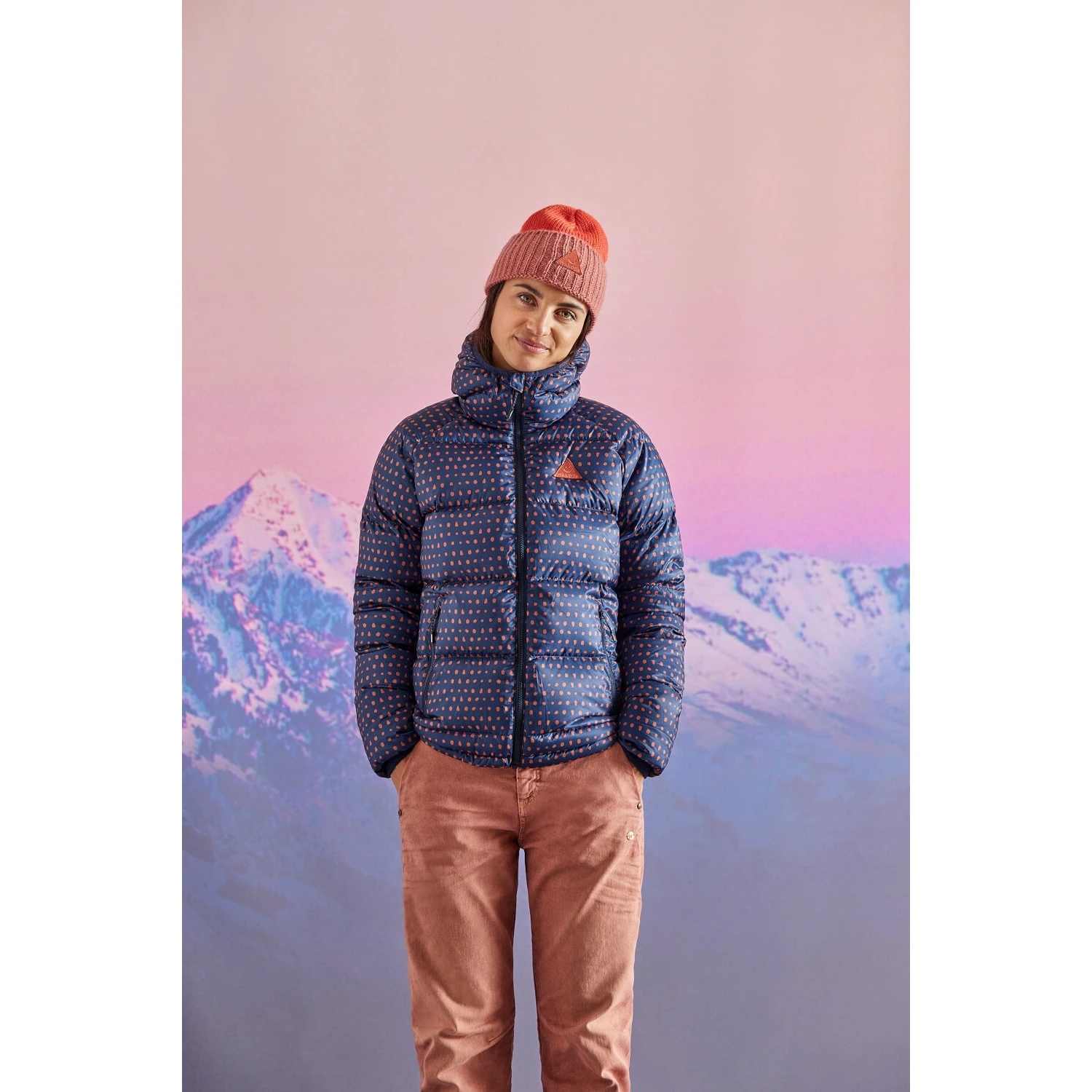 Maloja ChampeschM. Adventure Puffer ReDown Women's Jacket - Moonless Glowflower 8701 3 Maloja ChampeschM. Adventure Puffer ReDown Women's Jacket - Moonless Glowflower 8701 - Image 3