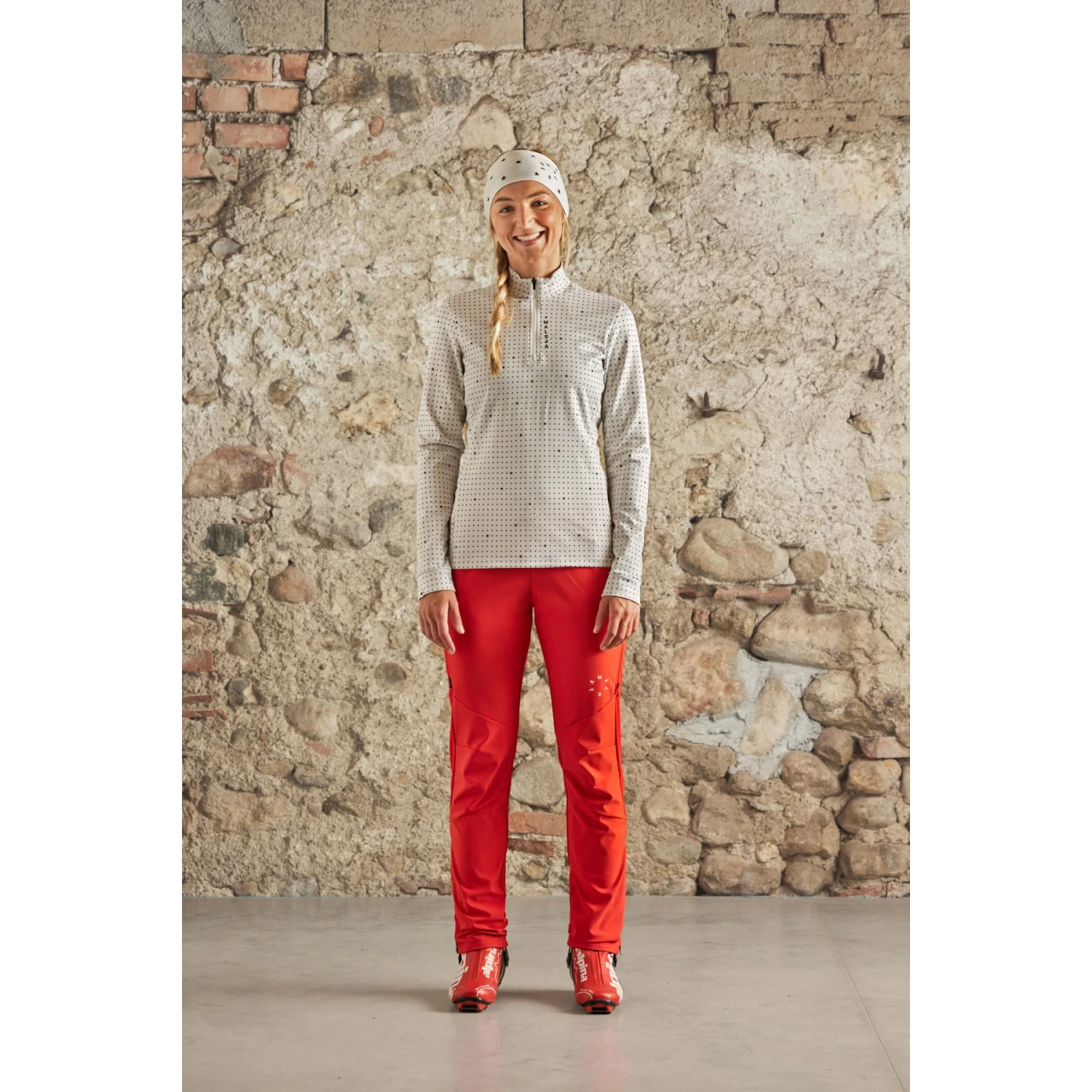 Maloja CristinaM. Nordic Hybrid Softshell Women's Pants - Long - Moonless 0817 3 Maloja CristinaM. Nordic Hybrid Softshell Women's Pants - Long - Moonless 0817 - Image 3