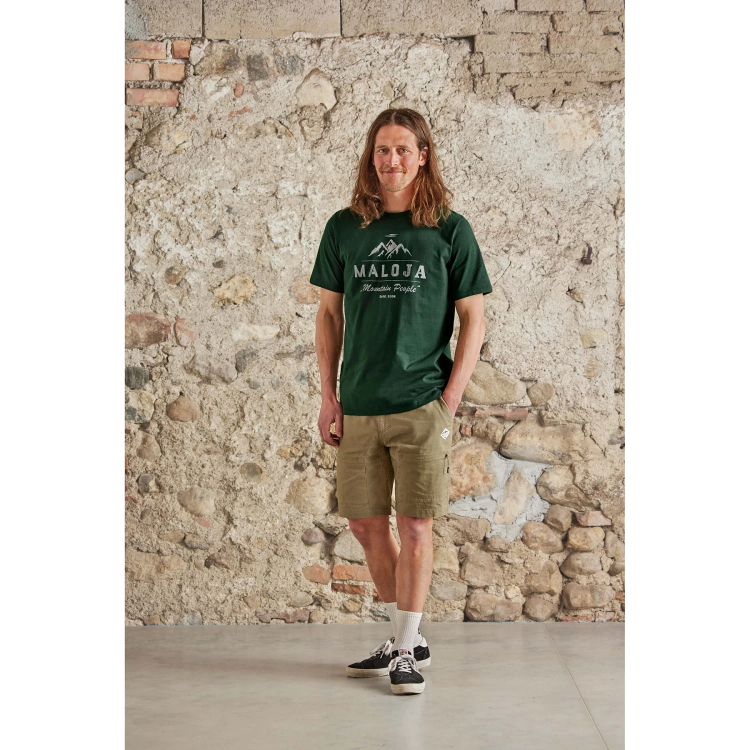 Maloja CudognM. Hemp + Organic Cotton Stretch Shorts - Oak 8675 3 Maloja CudognM. Hemp + Organic Cotton Stretch Shorts - Oak 8675 - Image 3