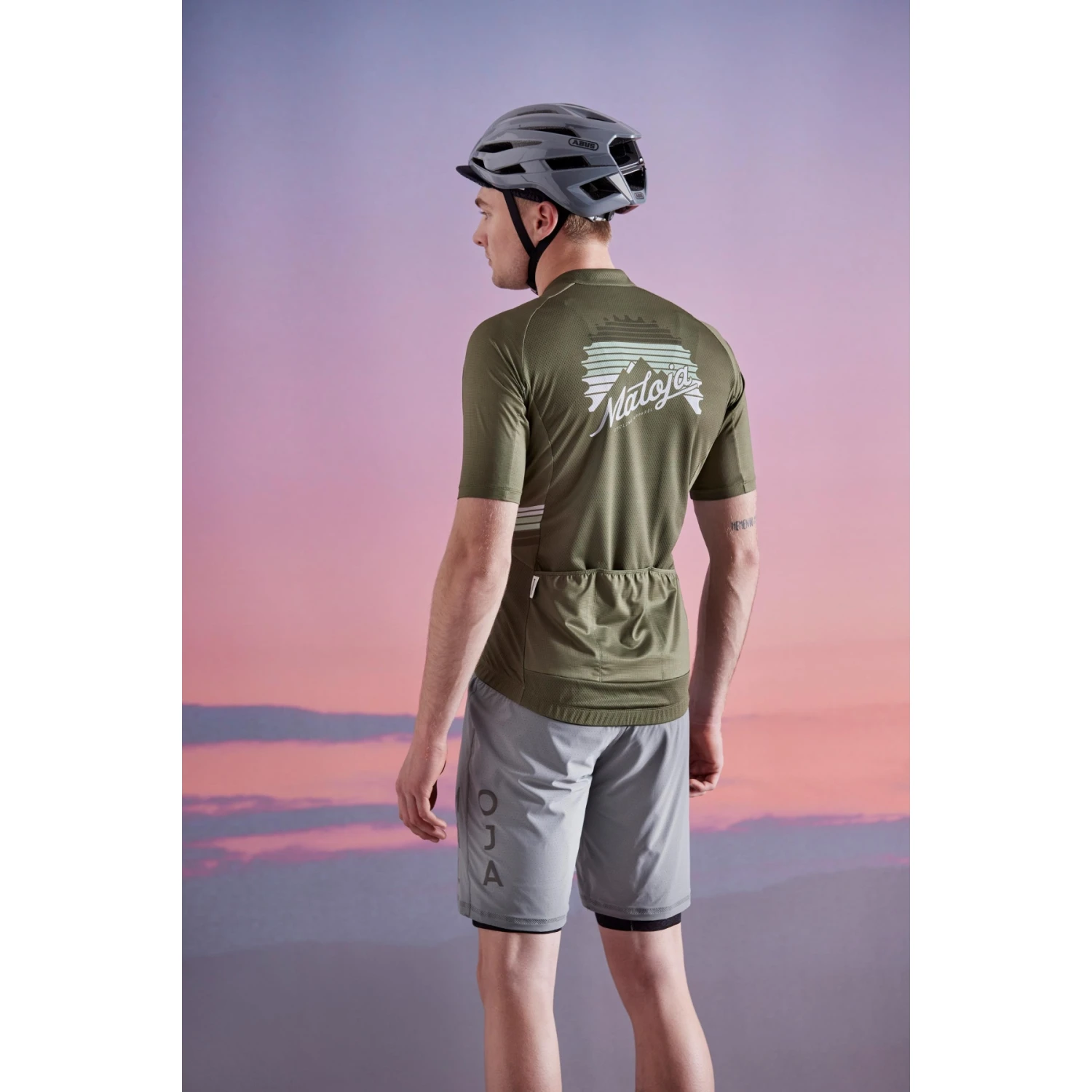 Maloja DentroM. 1/2 Jersey - Moonless 0817 3 Maloja DentroM. 1/2 Jersey - Moonless 0817 - Image 3
