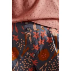 Maloja DumenoM. Women's Organic Cotton Pants - Midnight Flying Hearts 8611 -Ride Style Shop maloja dumenom 1169950