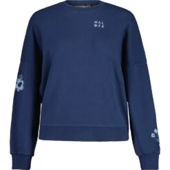 Maloja ElmseeM. Hemp Women's Sweat Shirt - Midnight 8581