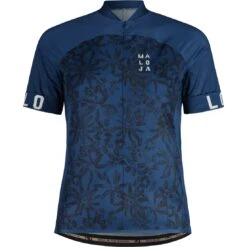 Maloja EnvaliraM. 1/2 Cycle Women's Jersey - Midnight Mountainarnica 8743