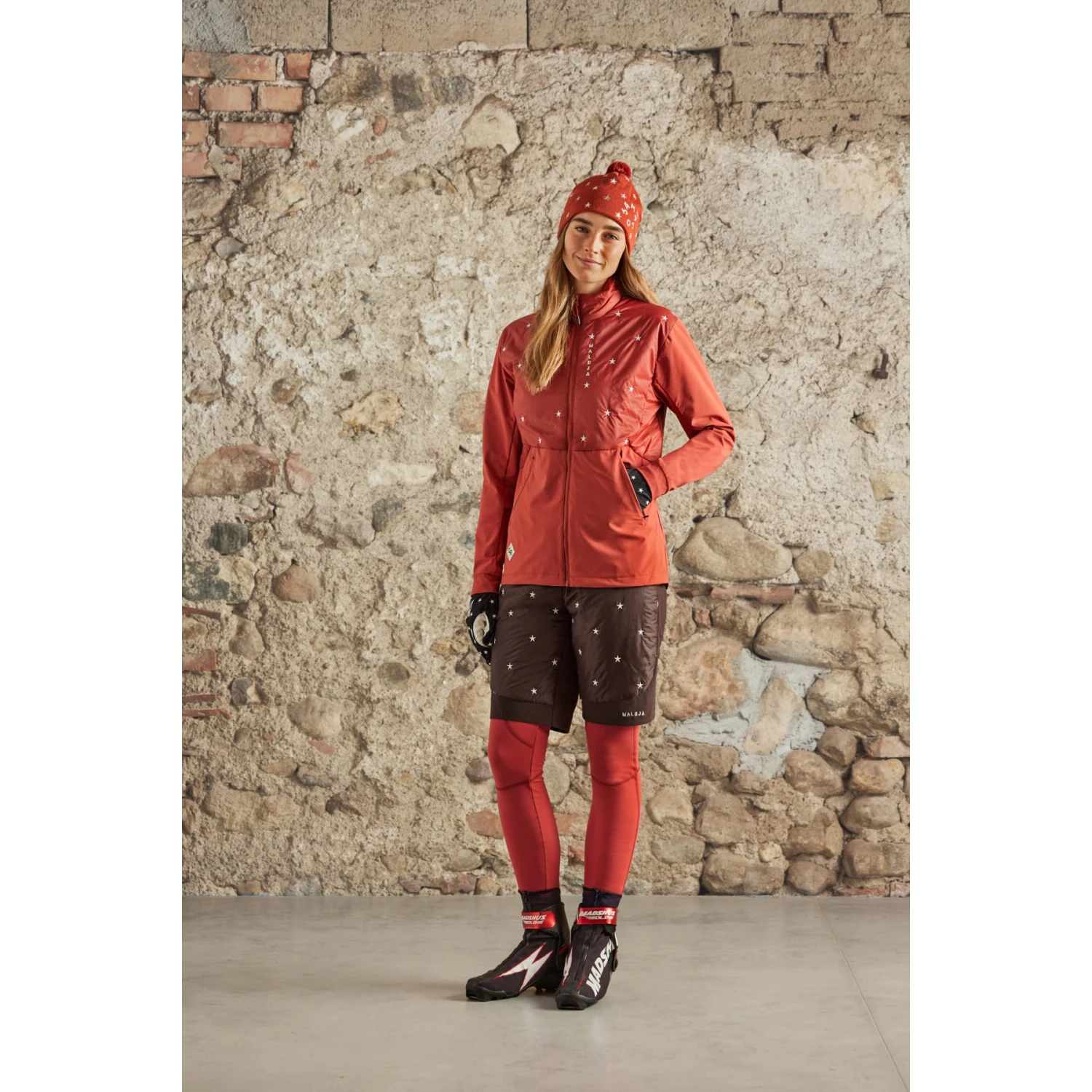 Maloja RibiselM. Nordic Hybrid Women's Jacket - Midnight 8581 3 Maloja RibiselM. Nordic Hybrid Women's Jacket - Midnight 8581 - Image 3