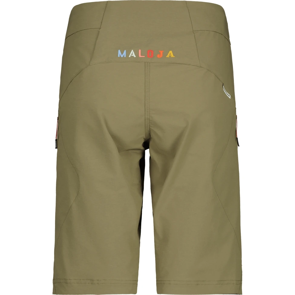 Maloja FingerkrautM. Women's Cycle Shorts - Oak 8675 2 Maloja FingerkrautM. Women's Cycle Shorts - Oak 8675 - Image 2