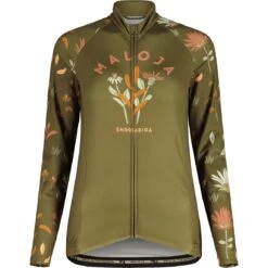 Maloja GanesM. 1/1 Women's Cycle Jacket - Moss 0560