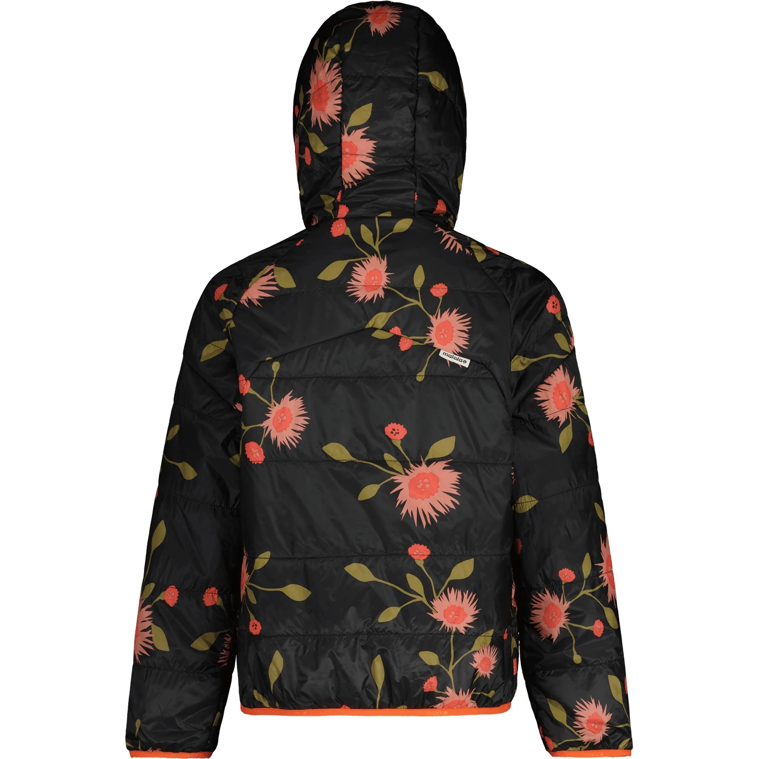 Maloja GenesioU. Alpine Puffer Kids Jacket - Moonless Glowflower 8701 2 Maloja GenesioU. Alpine Puffer Kids Jacket - Moonless Glowflower 8701 - Image 2