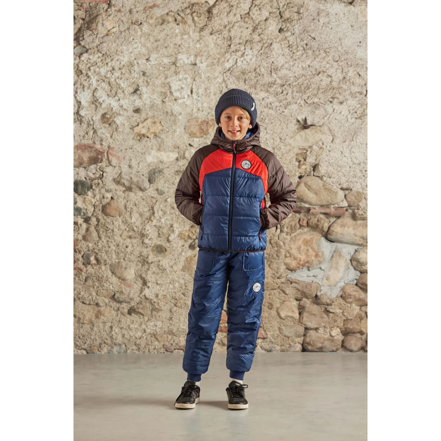 Maloja GenesioU. Alpine Puffer Kids Jacket - Deep Forest 0550 3 Maloja GenesioU. Alpine Puffer Kids Jacket - Deep Forest 0550 - Image 3