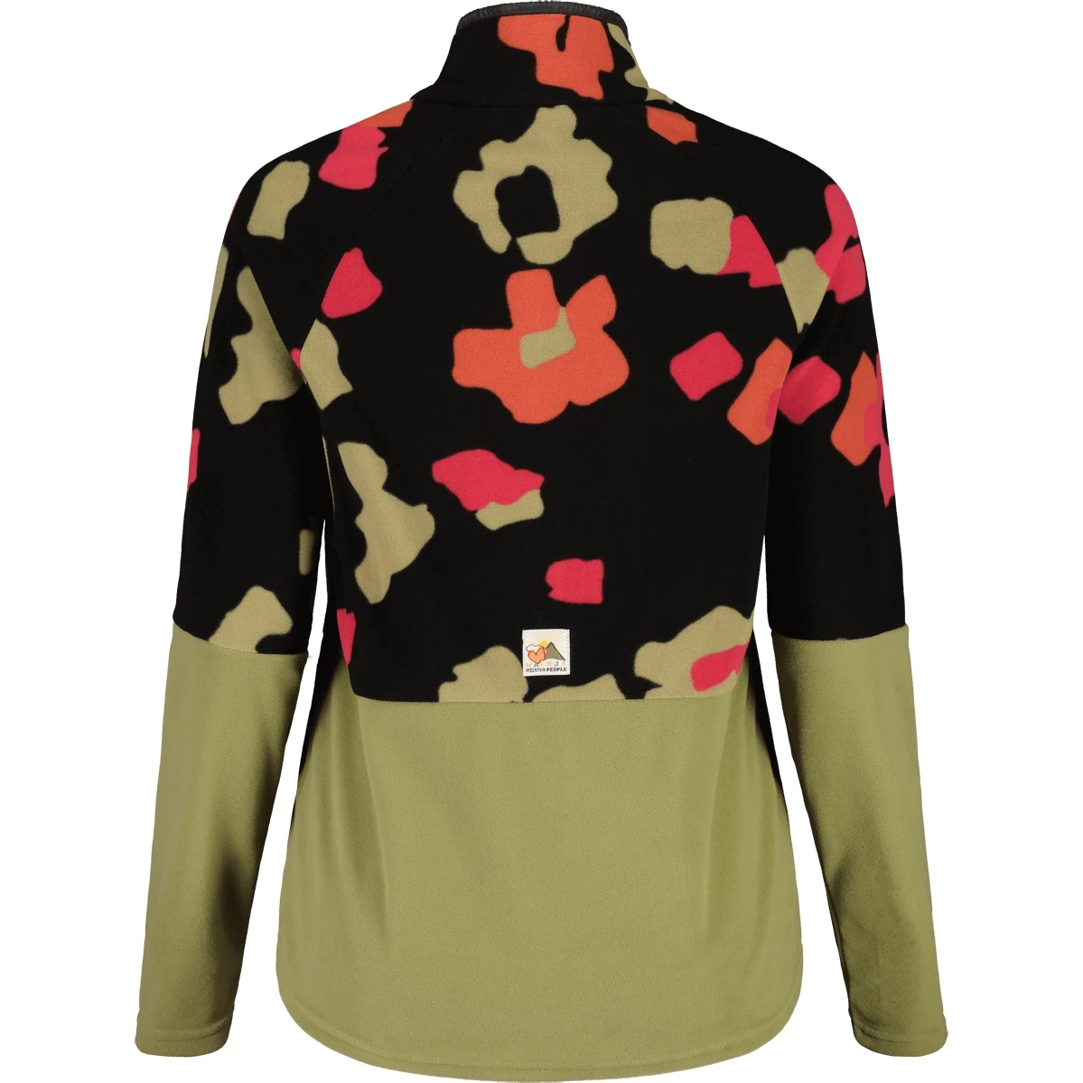 Maloja GirlanM. Mountain Fleece Shirt Women's - Oak Multi 8762 2 Maloja GirlanM. Mountain Fleece Shirt Women's - Oak Multi 8762 - Image 2