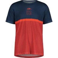 Maloja GordesM. 1/2 Trail Running Tee - Midnight Multi 8618
