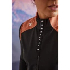 Maloja GrünfinkM. Women's Nordic Hybrid Softshell Vest - Rosewood Multi 8653 -Ride Style Shop maloja gruenfinkm 1305041 1