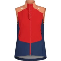 Maloja GrünfinkM. Women's Nordic Hybrid Softshell Vest - Deep Sunset Multi 8688