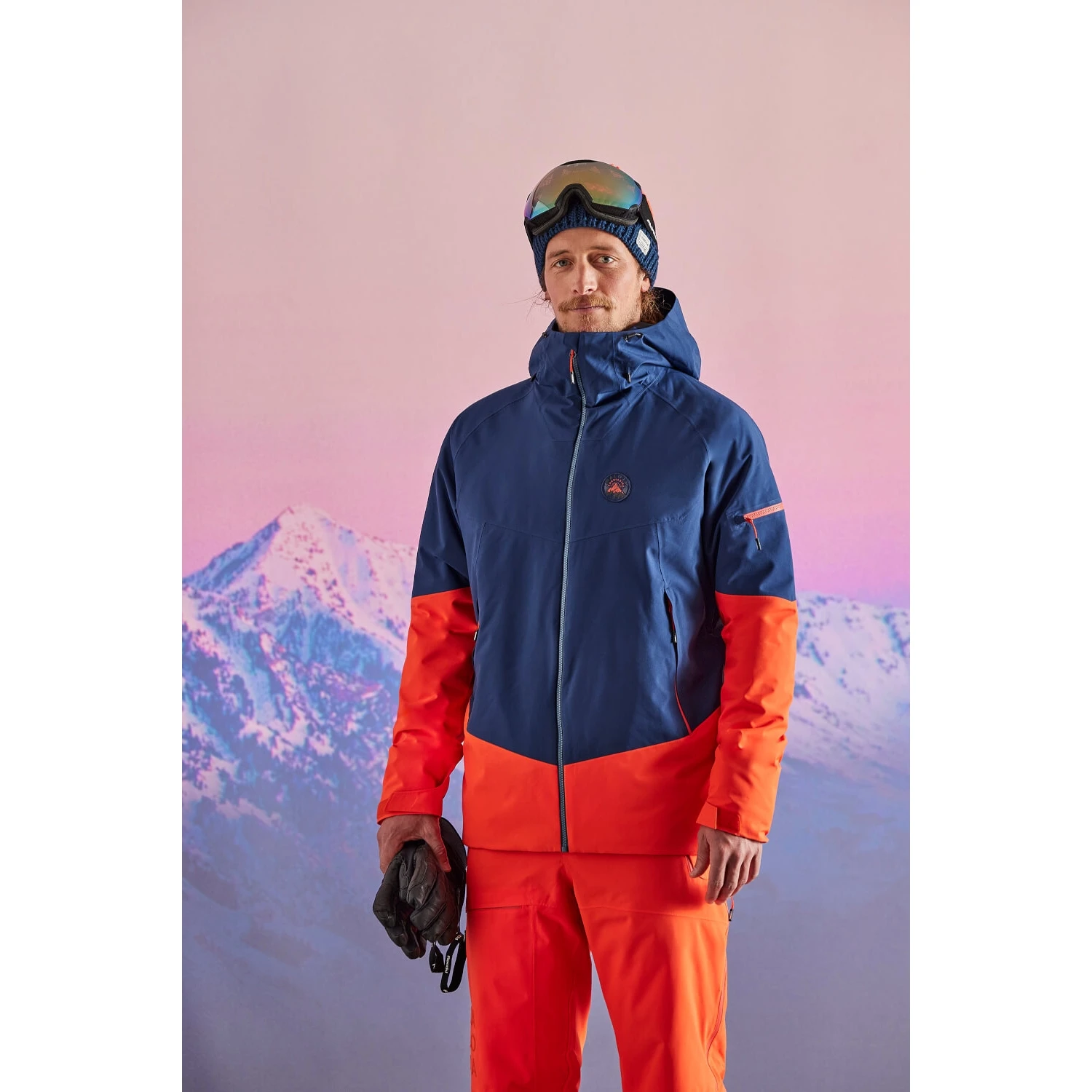 Maloja HallimaschM. Alpine Insulated Jacket - Moonless Multi 0821 3 Maloja HallimaschM. Alpine Insulated Jacket - Moonless Multi 0821 - Image 3