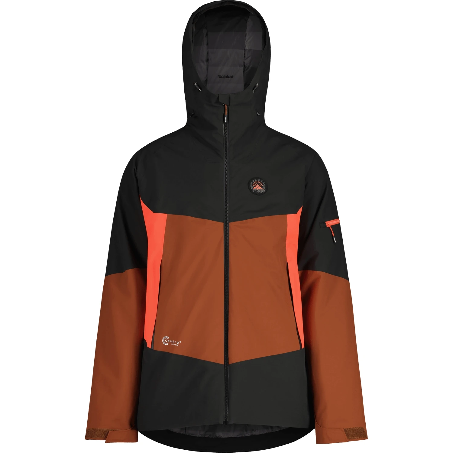 Maloja HallimaschM. Alpine Insulated Jacket - Moonless Multi 0821 1 Maloja HallimaschM. Alpine Insulated Jacket - Moonless Multi 0821