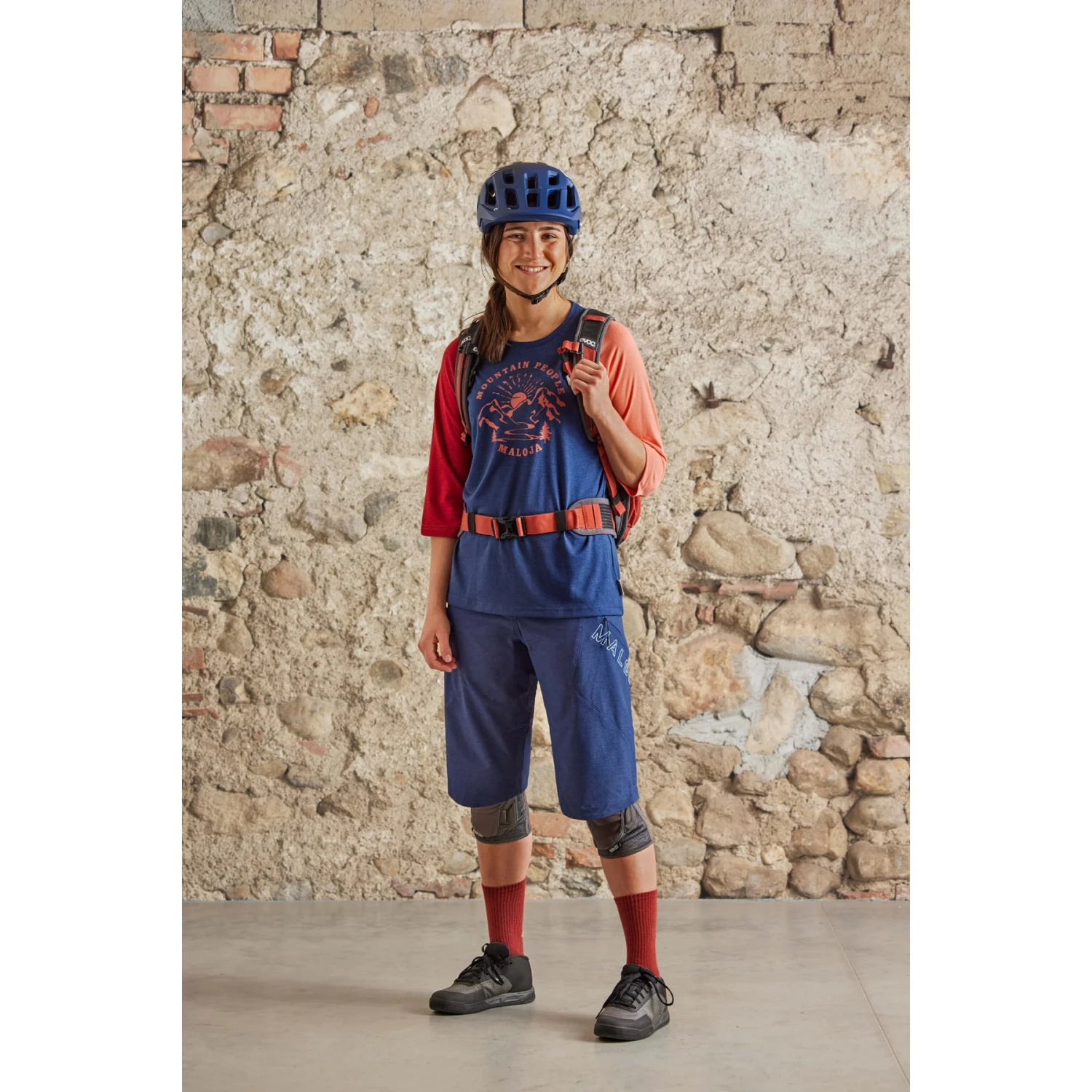 Maloja HimbeereM. Enduro Women's 3/4 Tee - Fir 8673 3 Maloja HimbeereM. Enduro Women's 3/4 Tee - Fir 8673 - Image 3