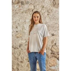 Maloja IseranM. Organic Cotton Women's Tee - Glacier Milk 8585 -Ride Style Shop maloja iseranm 1415093 1