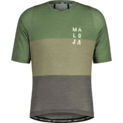 Maloja JezerskoM. Gravel Jersey - Oak Multi 8762
