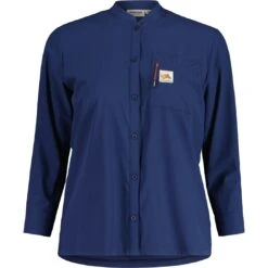 Maloja LindaM. Mountain Women's Shirt - Midnight 8581