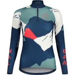 Maloja LohblüteM. Nordic Race Aero Women's Shirt - Midnight Mountain Glow 8809