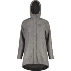 Maloja LupiciaM. Alpine Wool Women's Coat - Grey Melange 0114