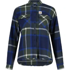 Maloja MaloM. Organic Flannel Women's Shirt - Midnight Multi 8618