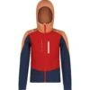 Maloja MonticellaG. Kids' Nordic Hybrid Softshell Jacket - Midnight 8581
