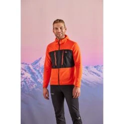 Maloja MoosM. Mountain Fleece Hybrid Jacket - Deep Sunset 8669 5 Maloja MoosM. Mountain Fleece Hybrid Jacket - Deep Sunset 8669 -Ride Style Shop maloja moosm 1306164
