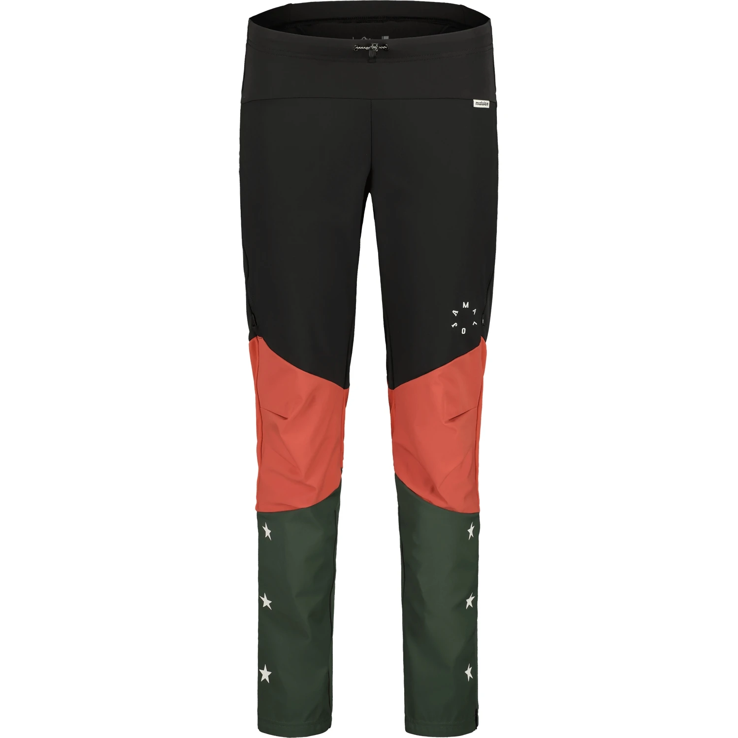 Maloja NaninaM. Nordic Hybrid Softshell Women's Pants - Long - Moonless Multi 0821 1 Maloja NaninaM. Nordic Hybrid Softshell Women's Pants - Long - Moonless Multi 0821