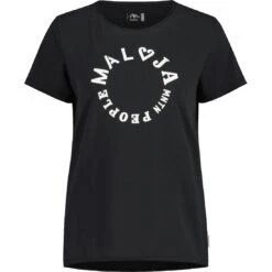 Maloja NavisM. Traceable BioRe Women's Tee - Moonless 0817
