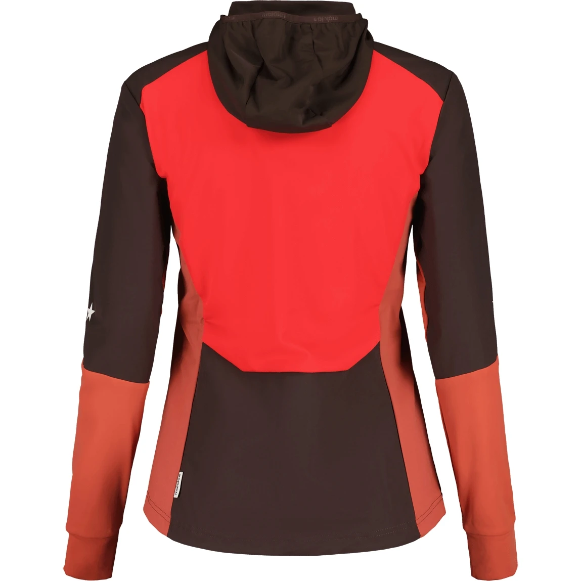 Maloja NeshaM. Nordic Hybrid Softshell Women's Jacket - Chocolate Multi 8785 2 Maloja NeshaM. Nordic Hybrid Softshell Women's Jacket - Chocolate Multi 8785 - Image 2