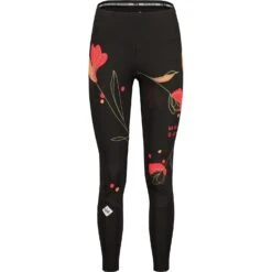 Maloja RaukeM. Adventure Thermal Hybrid Women's Tights - Moonless Alpflower 8749
