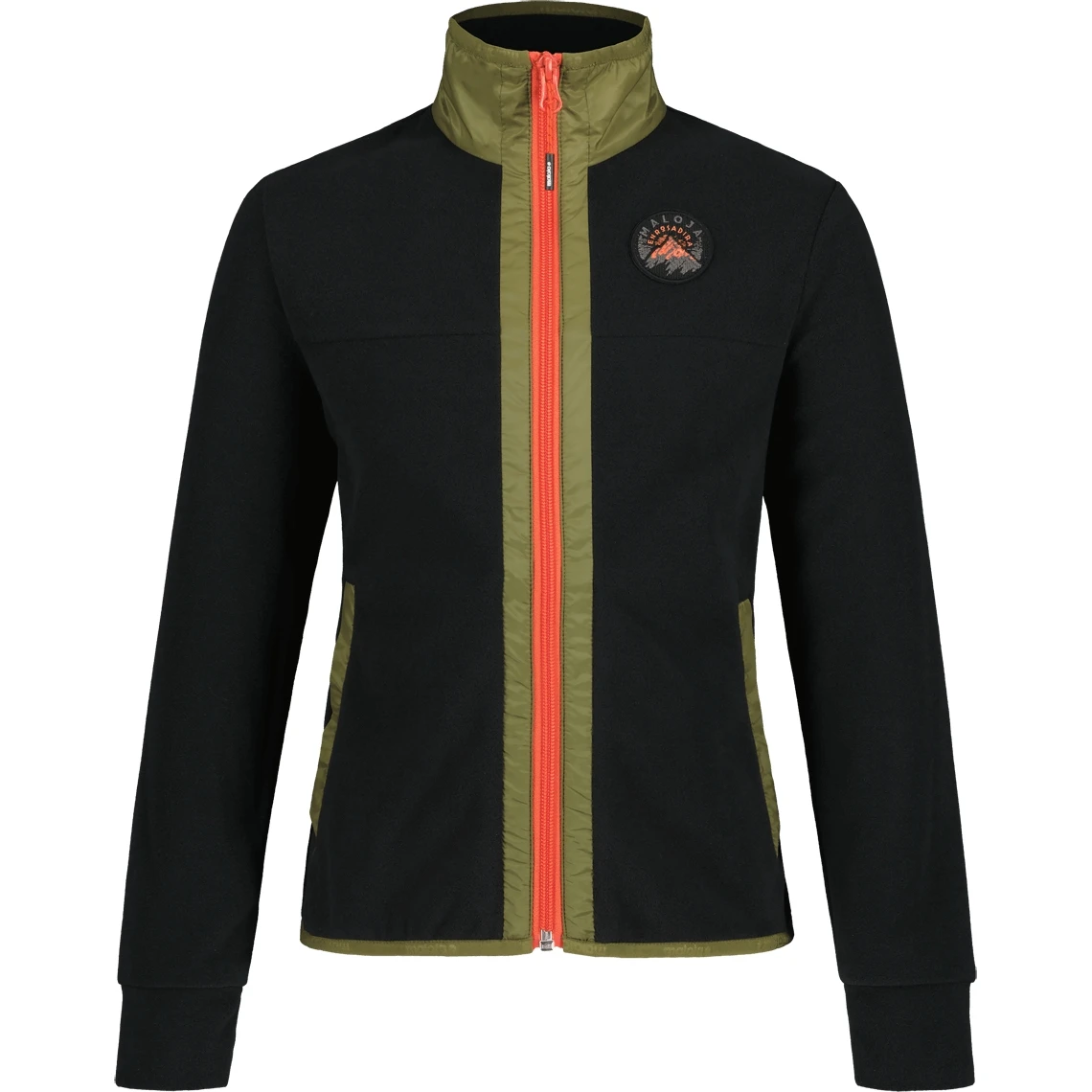 Maloja RevoU. Kids' Mountain Fleece Jacket - Moonless 0817 1 Maloja RevoU. Kids' Mountain Fleece Jacket - Moonless 0817