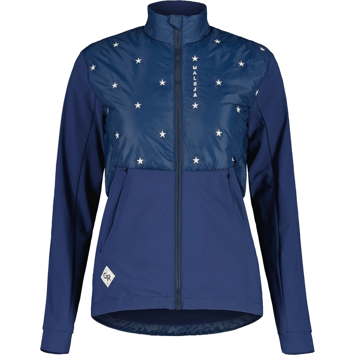 Maloja RibiselM. Nordic Hybrid Women's Jacket - Midnight 8581 1 Maloja RibiselM. Nordic Hybrid Women's Jacket - Midnight 8581