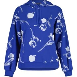 Maloja SaanersM. Organic Sweat Women's Hoody - Bright Cobalt Alpflower 8778