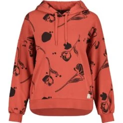 Maloja SaanersM. Organic Sweat Women's Hoody - Rosehip Alpflower 8765