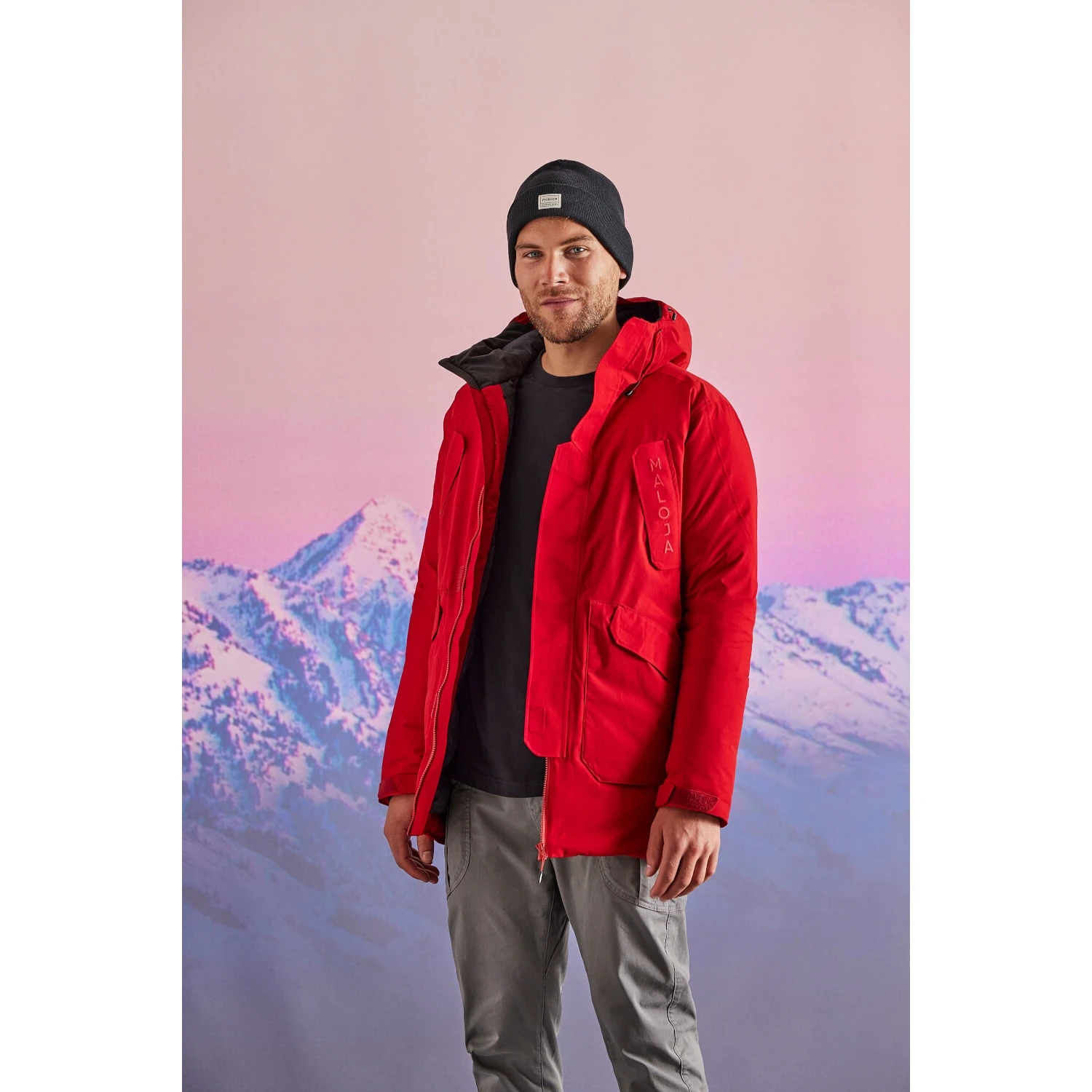 Maloja SaentisM. Urban ReDown Coat - Midnight 8581 3 Maloja SaentisM. Urban ReDown Coat - Midnight 8581 - Image 3