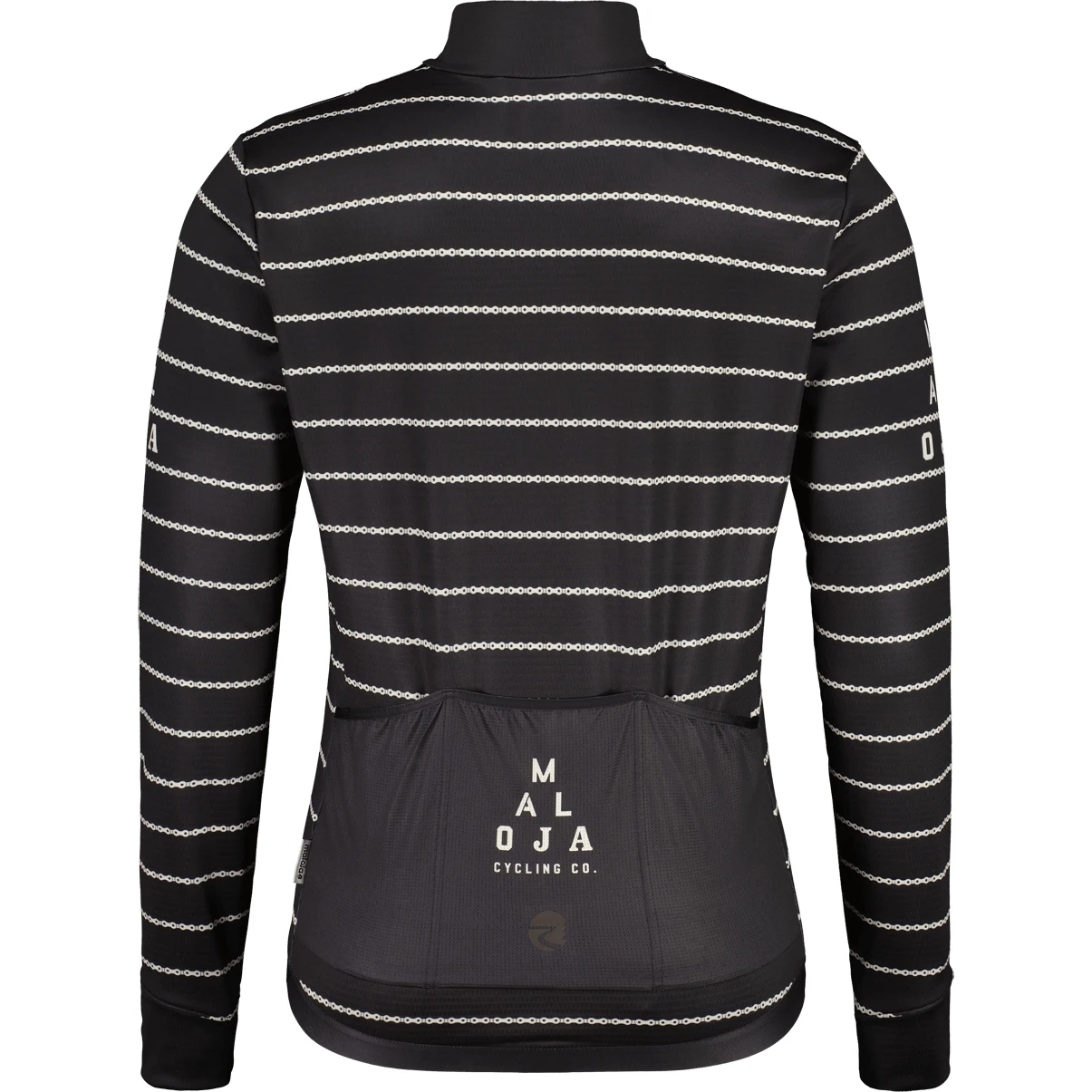 Maloja SalseraM. Cycle Jacket - Moonless Stripe 8248 2 Maloja SalseraM. Cycle Jacket - Moonless Stripe 8248 - Image 2