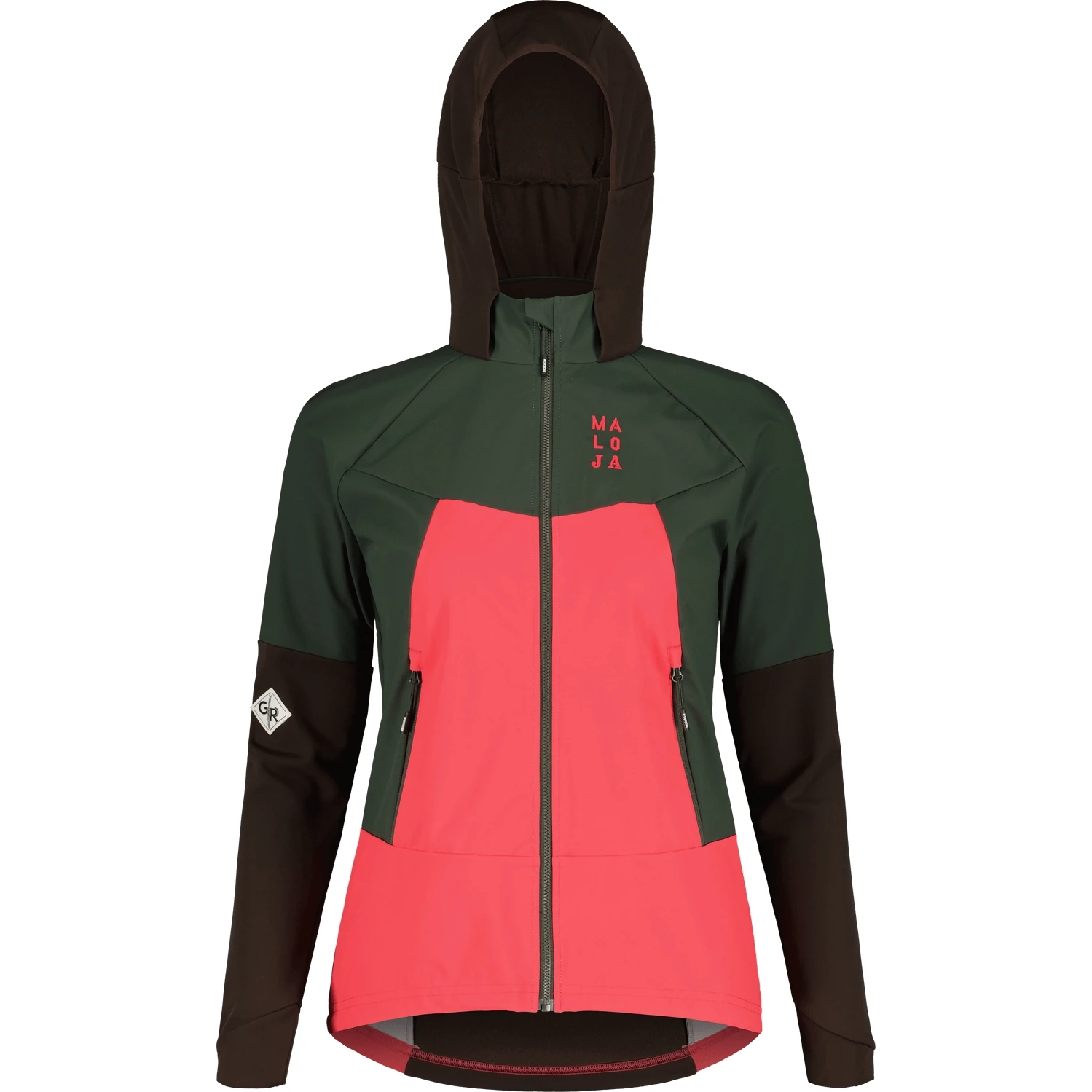 Maloja SchareckM. Nordic Hybrid Women's Jacket - Deep Forest 0550 1 Maloja SchareckM. Nordic Hybrid Women's Jacket - Deep Forest 0550