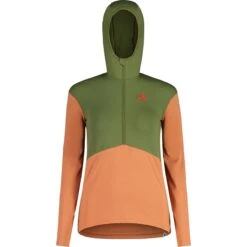 Maloja SchioM. Mountain Midlayer Hybrid Longsleeve Shirt Women - Moss 0560
