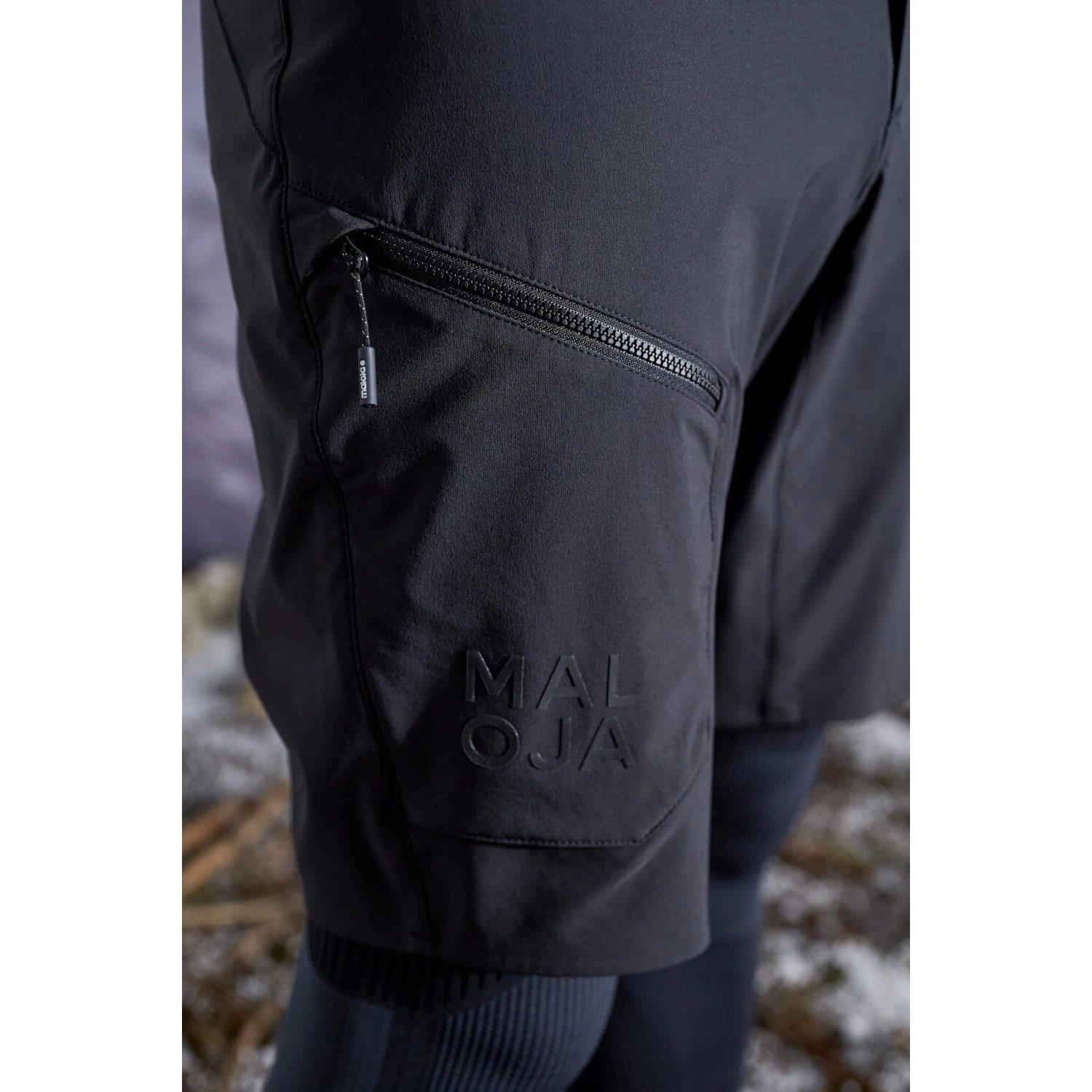 Maloja SchleiereuleM. Nordic Shorts - Moonless 0817 6 Maloja SchleiereuleM. Nordic Shorts - Moonless 0817 - Image 6