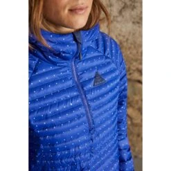 Maloja SeekareckM. Light Adventure ReDown Women's Hoody - Bright Cobalt Dotgrid 8779 -Ride Style Shop maloja seekareckm 1531149