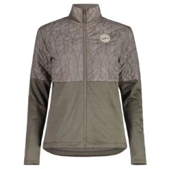 Maloja SikamM. Women's Hybrid Jacket - Stone Forestleaves 8568