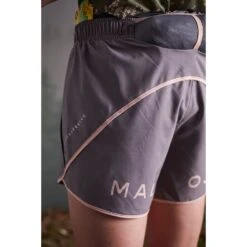 Maloja SilberblattM. Women's Trail Running Shorts - Stone 0119 -Ride Style Shop maloja silberblattm 940087