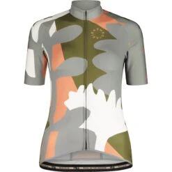 Maloja SimilaunM. 1/2 Women's Jersey - Shade Pastel Leaves 8655